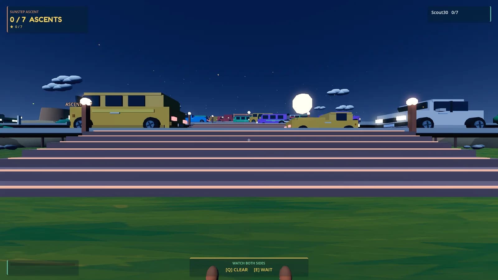 Moonlit Delta: Glow through the night